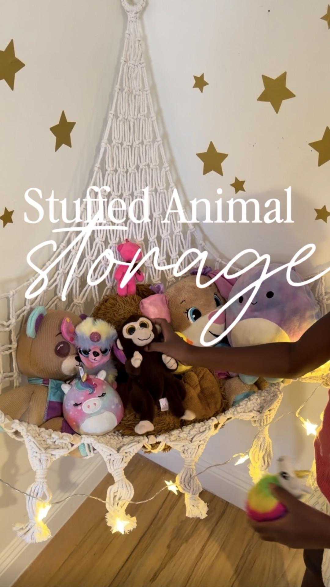 If stuffed animals have completely taken over your house, this storage hammock is such a cute solution! 🧸✨

It gets all those plushies up off the floor, keeps bedrooms looking so much tidier, and even doubles as adorable room decor. My kids love being able to grab their favorites without making a huge mess.

Definitely one of those simple organization finds that makes a big difference! 🤍

🛍️ Linked in my LTK!

#LTKHome #KidsRoom #KidsOrganization #ToyStorage #StuffedAnimals #HomeOrganization #AmazonFinds #OrganizationIdeas #PlayroomIdeas #MomLife