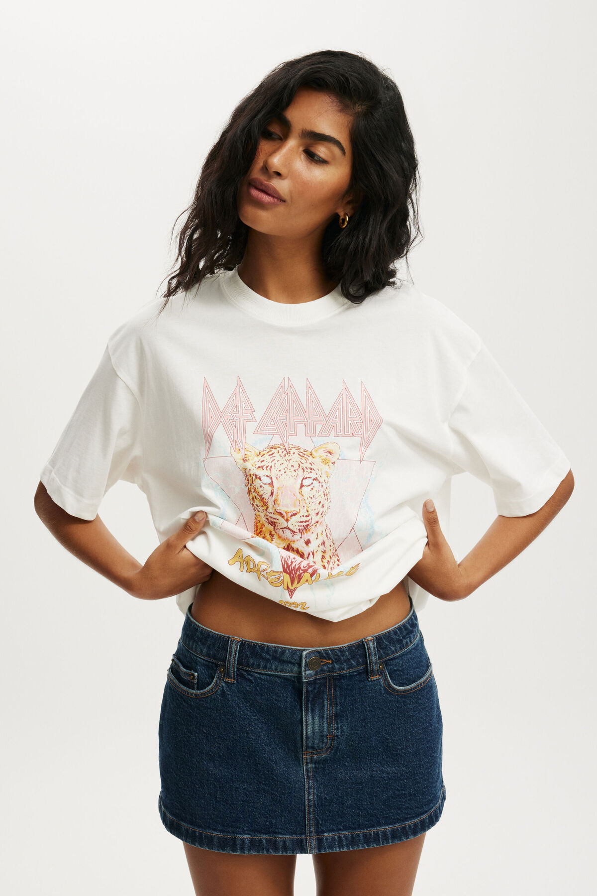 Def Leppard Boxy Graphic Tee | Cotton On (US)