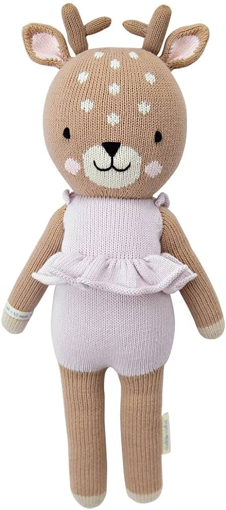 Violet The Fawn Little 13" Hand-Knit Doll – 1 Doll = 10 Meals, Fair Trade, Heirloom Quality, Ha... | Amazon (CA)