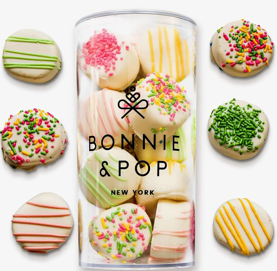 Easter Gift- Chocolate Dipped Marshmallows Gift Baskets- Premium Milk Chocolate Coated and Drizzl... | Amazon (US)