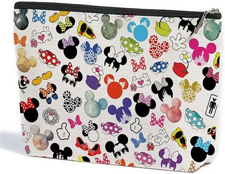 Cute Cartoon Mouse Makeup Bag Animal Lovers Gifts for Women Female Her Teen Daughter Cousin Best ... | Amazon (US)