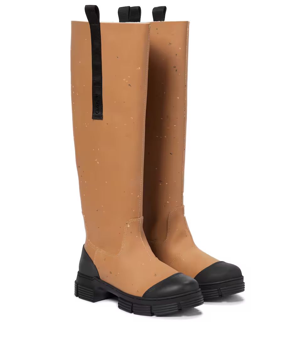 Rubber knee-high boots | Mytheresa (US/CA)