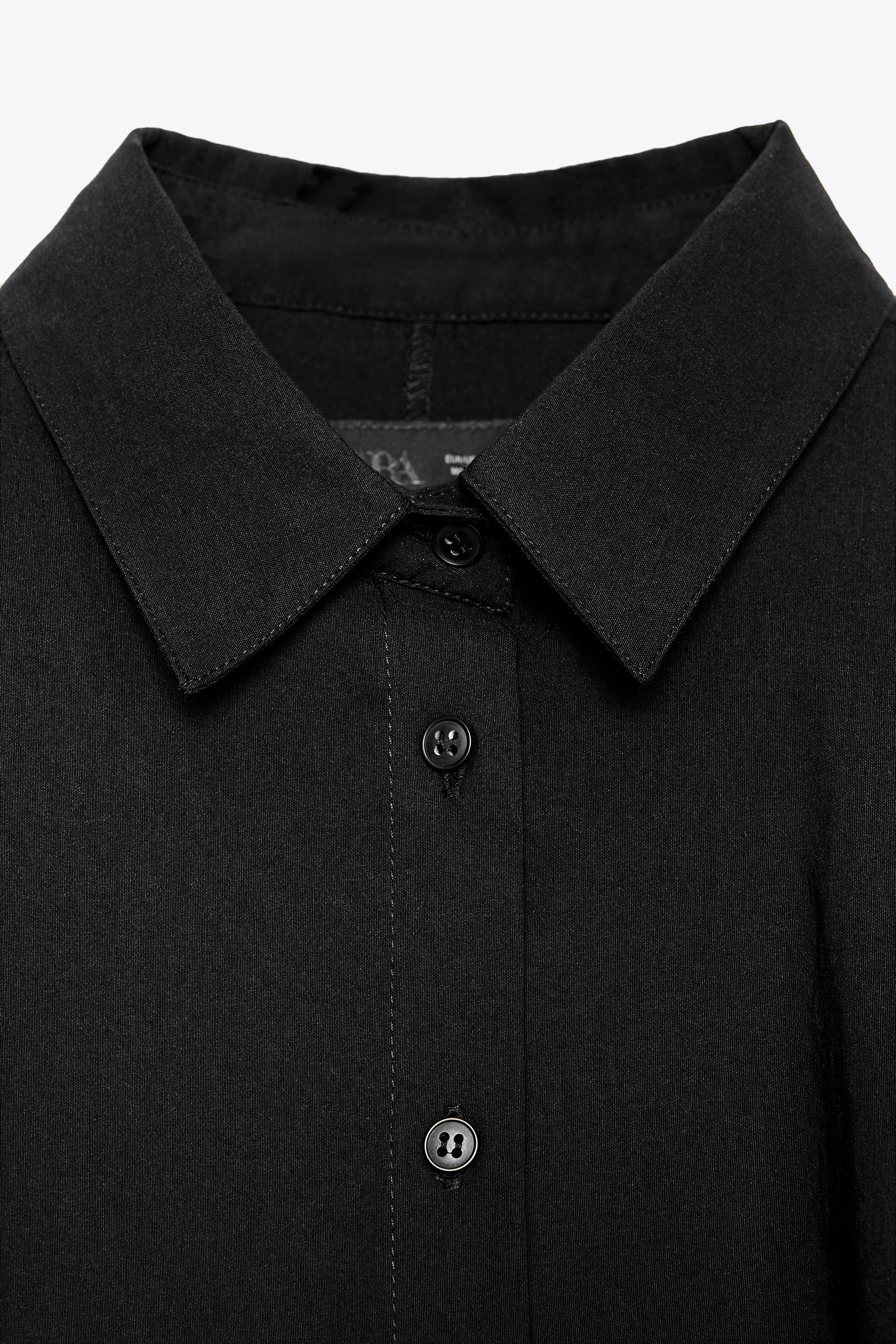 DOUBLE LAYER SHORT SLEEVE SHIRT | Zara US