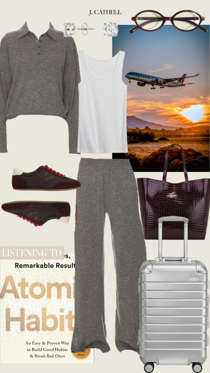✈️ In-Flight Fashion, but Make It Chic ✈️
Who says travel style has to mean leggings and an oversized hoodie? Comfort can look polished with matching sets, relaxed denim, walkable sneakers, and a carry-on + tote combo that’s as functional as it is stylish.

To make your flight even better, I’ve paired each look with a podcast recommendation from readers—everything from motivating listens like The Mel Robbins Podcast to juicy chats on Lipstick on the Rim and true-crime favorites like Crime Junkie. Perfect for passing the time in the air (or on a road trip 🚗).

All of these chic and comfy travel outfits are shoppable now at jcathell.com—because comfort and style should always be a round-trip ticket.

What’s your go-to podcast for a long flight? Drop your recs below so I can add them to my queue 🎧✨


Cashmere pants, cashmere sweater, sneakers, carry-on bag, tote bag 

#LTKOver40 #LTKTravel #LTKStyleTip