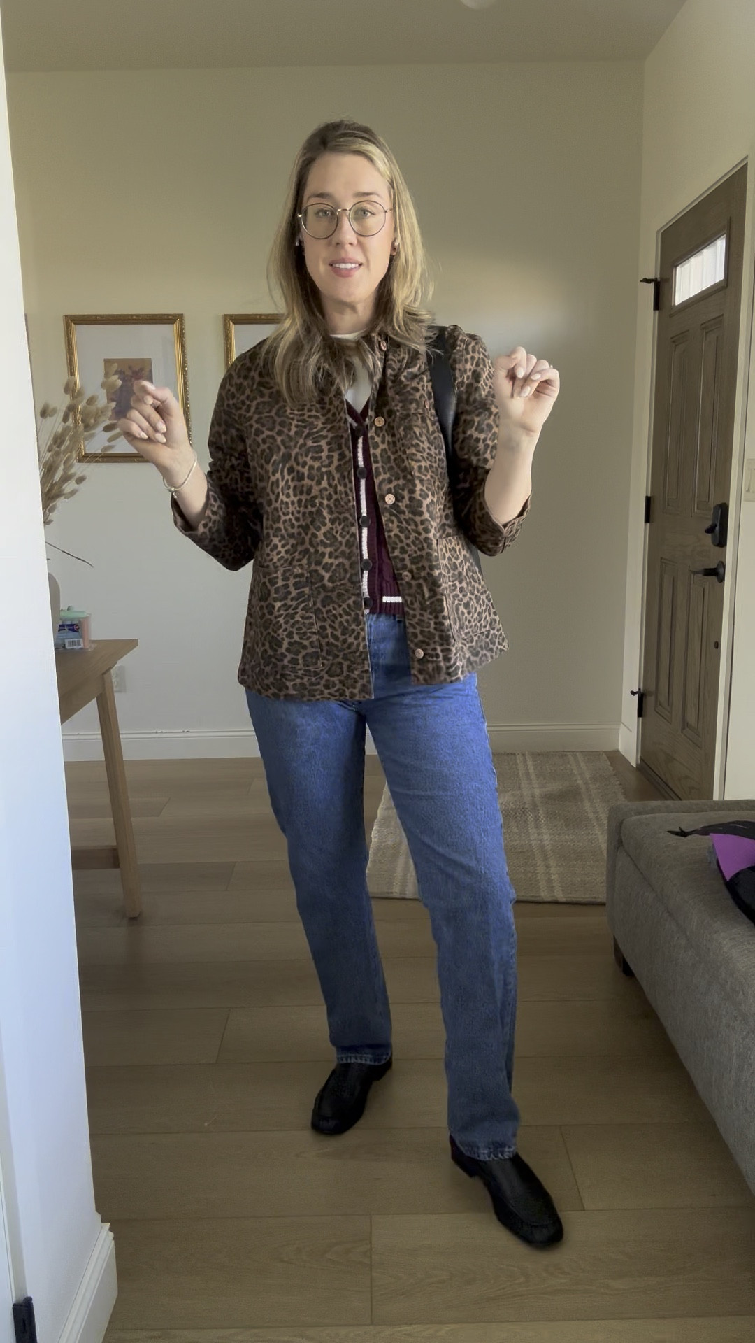 Jacket weather!! Everything is true to size tho I’ll mention I’m 5’9” and did not opt for the tall version of the sweater (which is currently on sale).

#LTKSaleAlert #LTKMidsize #LTKTall