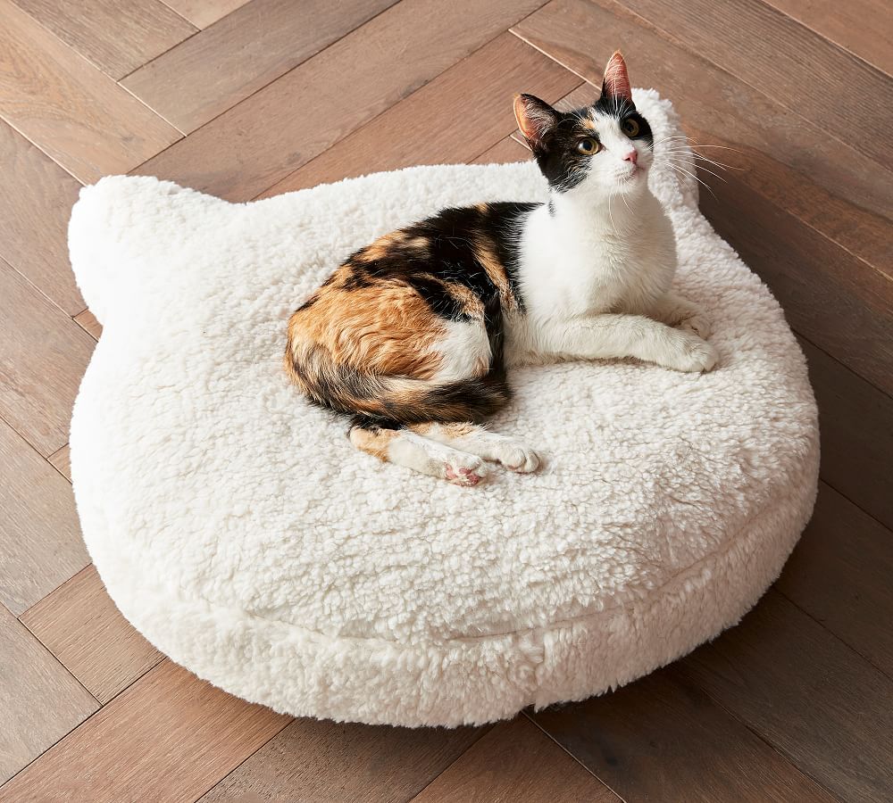 Sherpa Cat Bed | Pottery Barn (US)
