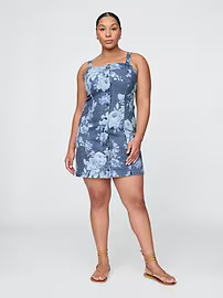 Denim Floral Mini Dress | Gap (US)