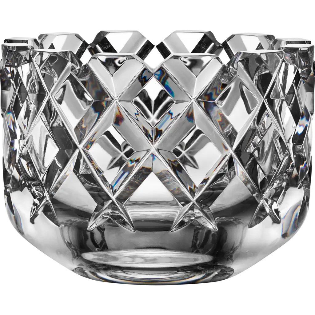 Orrefors Sofiero Medium Crystal Bowl in Clear at Nordstrom | Nordstrom