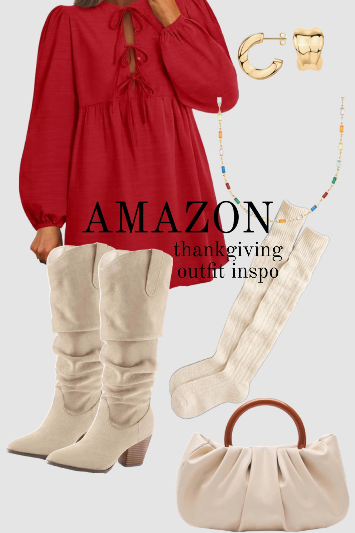 thanksgiving outfit inspo amazon, thanksgiving outfit, thanksgiving outfit women, fall outfits, fall fashion, fall boots, fall shoes, fall dress, fall dress amazon, boots women, boots for fall, boots and dress, gemstone necklace, colorful gold jewelry, gold jewelry amazon, boho outfits, boho dress, boho fall bedroom, bow dress, cowboy boots, cowgirl boots, boho western, suede boots

#LTKCyberWeek #LTKSeasonal #LTKHoliday
