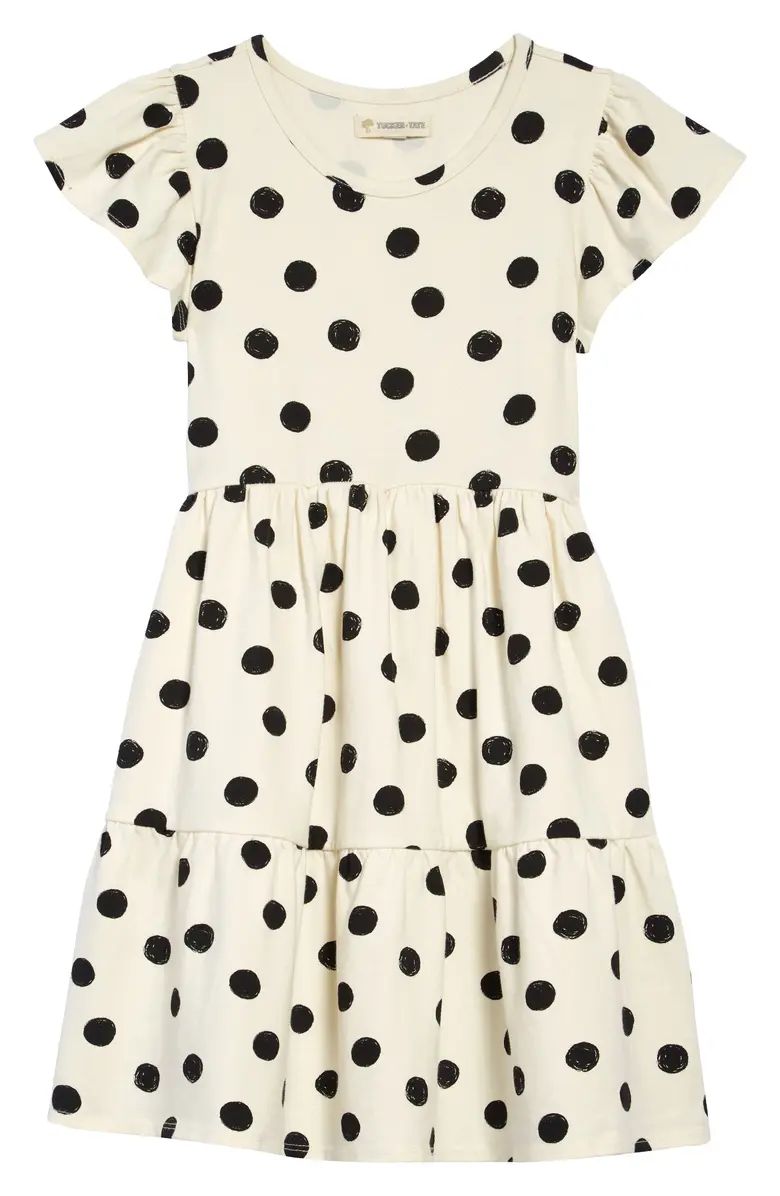 Tiered Organic Cotton Jersey Dress | Nordstrom | Nordstrom