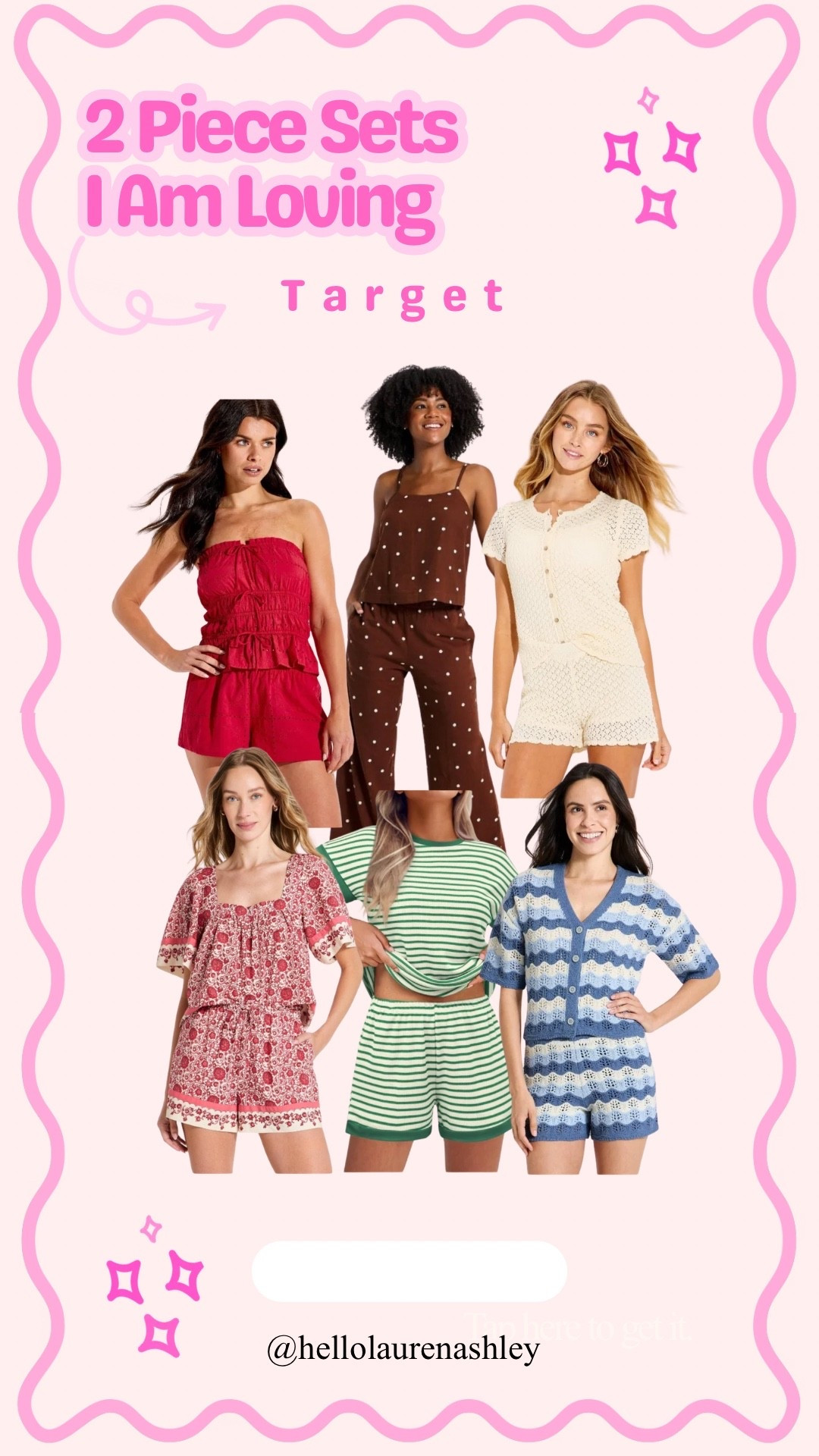 Some of my favorite 2 piece sets from Target!!
I love 2 piece matching sets as a busy mom. Easy to throw on, look put together and cute. And usually they are pretty comfy 


@Target 
Matching sets
Target mom outfit
Mom summer outfits


#summeroutfit #momsummeroutfit #momfit

#LTKgrwm #LTKootd #LTKmomlife