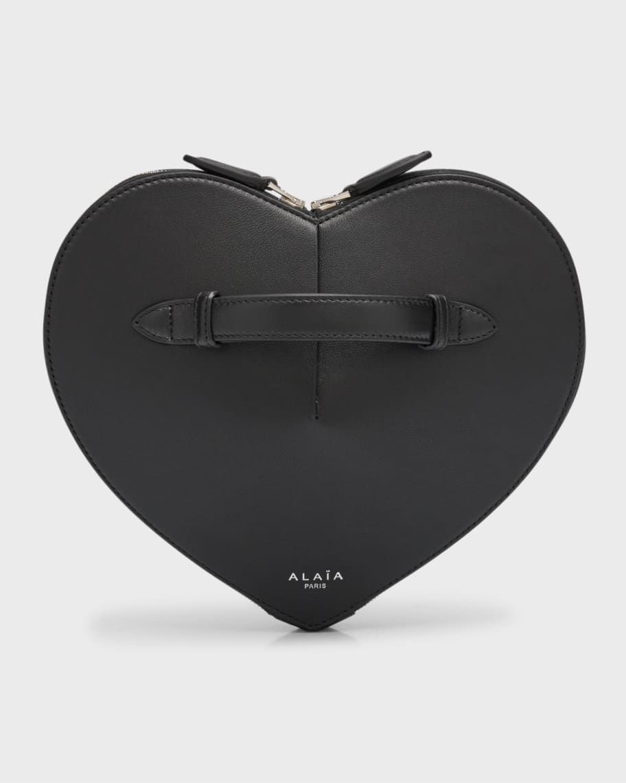 ALAIA Le Coeur Clutch in Lux Leather | Neiman Marcus