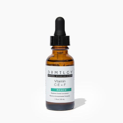 DRMTLGY Advanced C E Ferulic Antioxidant Serum with 15% Vitamin C, Vitamin E & Ferulic Acid, Brightening Face Serum for Radiance, Smooth Texture, and All Skin Types | Amazon (US)