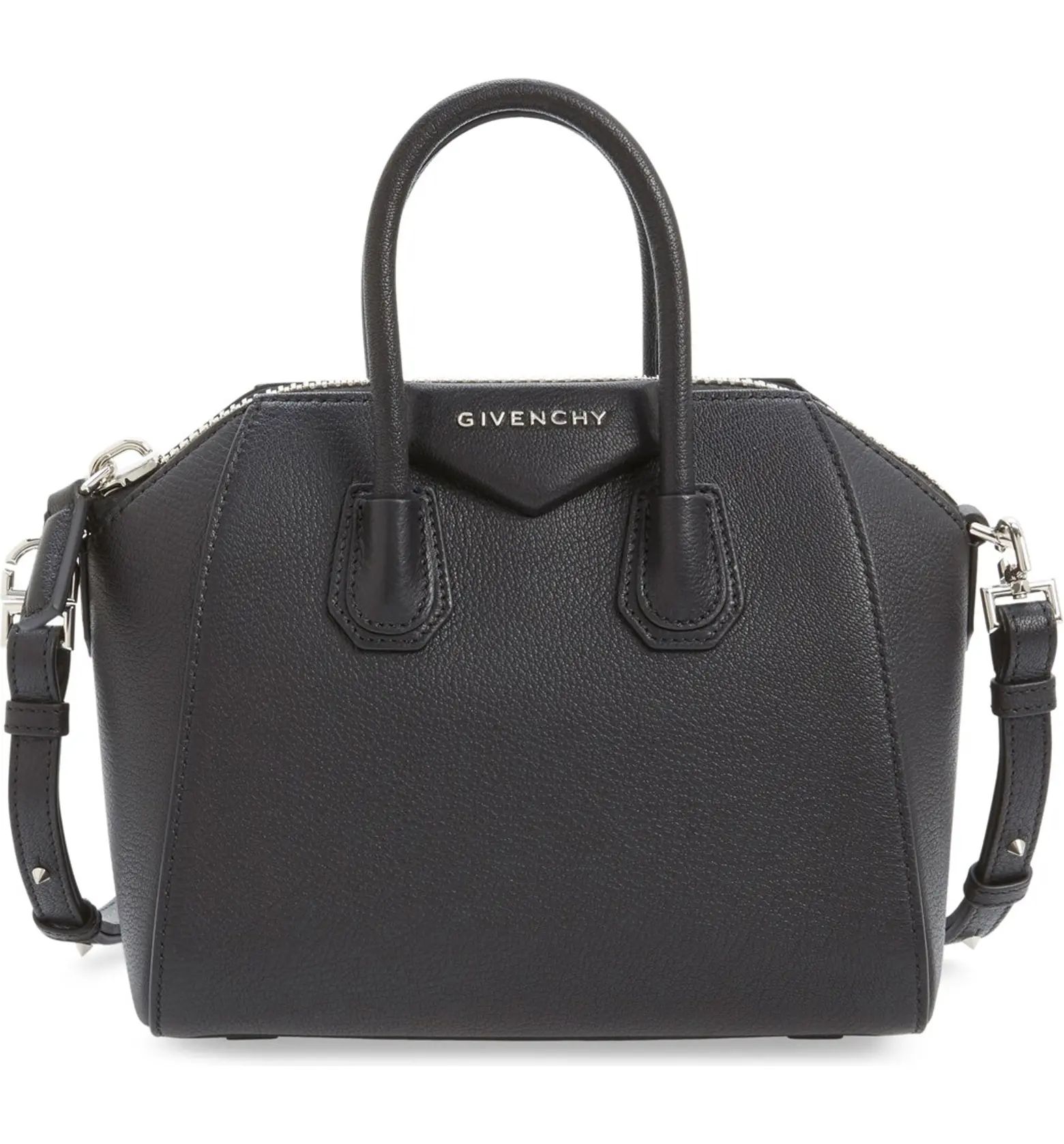 Givenchy Mini Antigona Sugar Leather Satchel | Nordstrom | Nordstrom