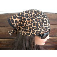 Womens Headband Fabric Summer Fashion Accessories Women Headscarf Kerchief Bandana in Leopard Print | Etsy (US)