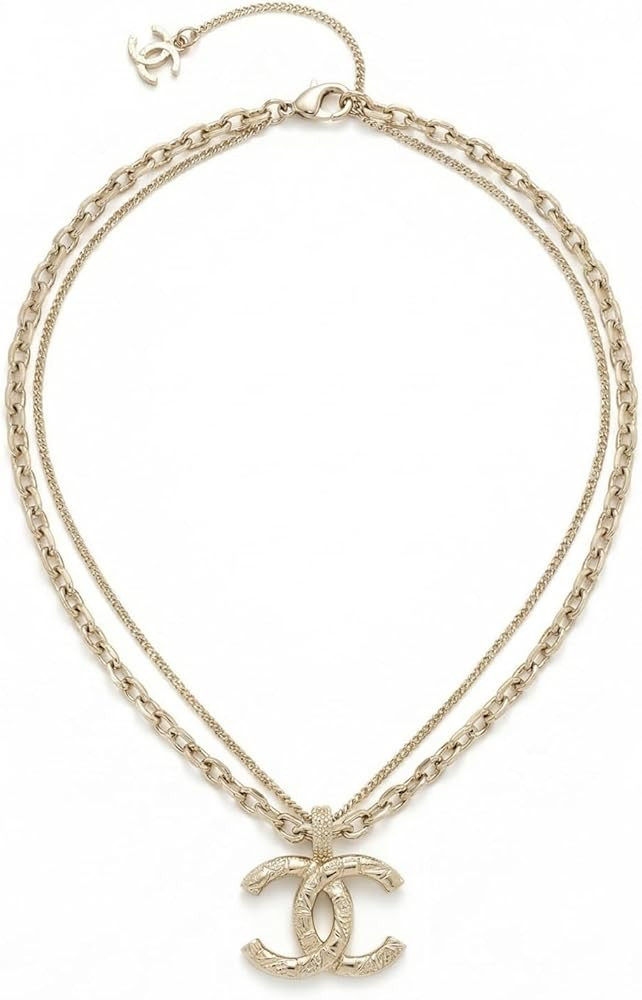 Moorehl 18K Gold-Plated Double-layer Stacked Necklace, Non-Allergenic, layered Style, Exquisite J... | Amazon (US)