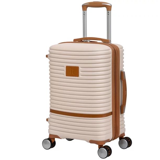 it luggage Replicating 21" Hardside Expandable Carry-on Luggage, Cream - Walmart.com | Walmart (US)