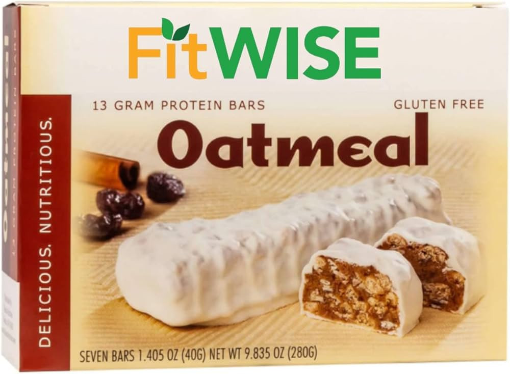 FITWISE - High Protein Layer Bars, 15g Protein, Low Calorie, Low Fat, Low Cholesterol, Aspartame ... | Amazon (US)