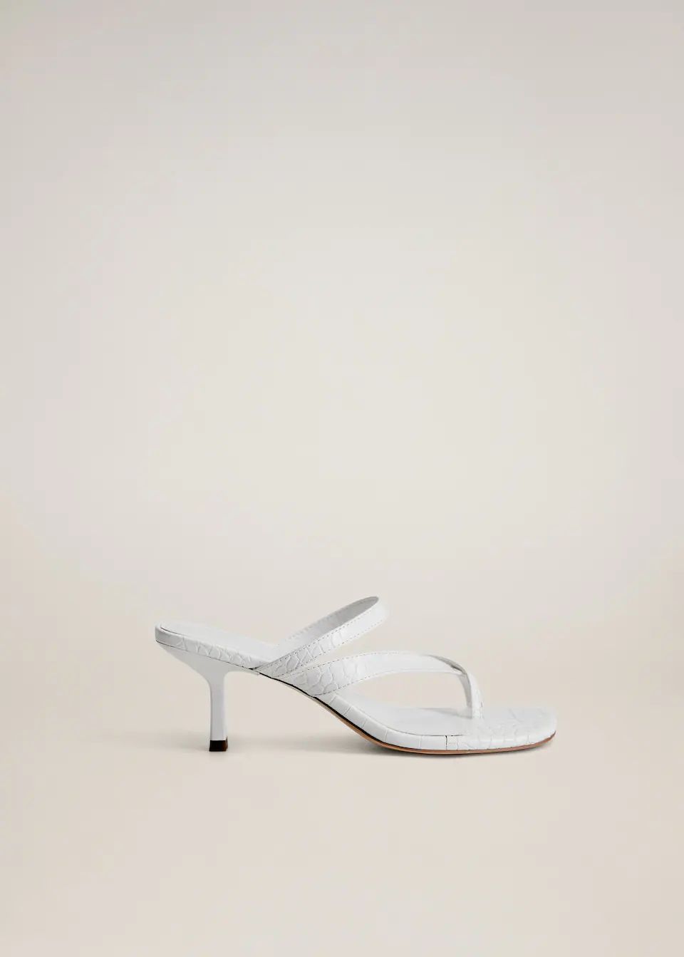 Strappy heeled sandals | MANGO (NL)
