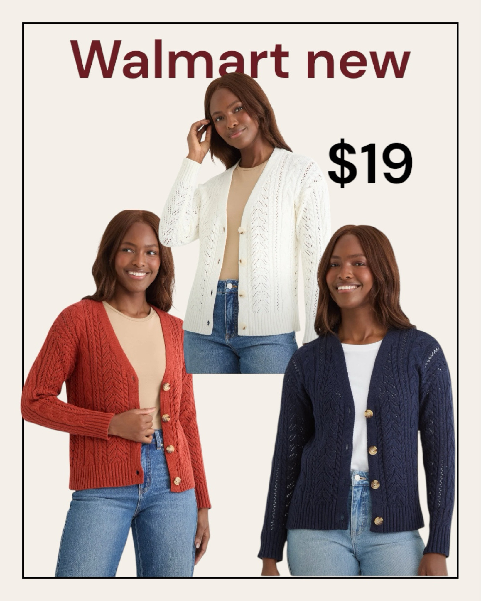 Walmart affordable sweaters  

#LTKFindsUnder50