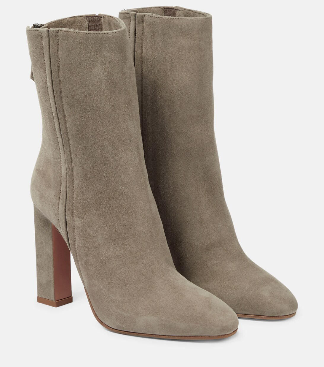 Ankle Boots aus Veloursleder | Mytheresa (DACH)