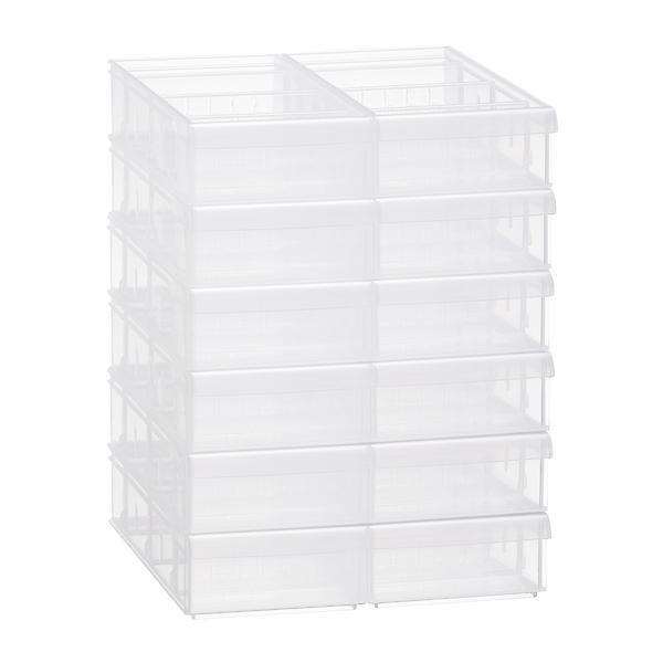 Clear Stackable Plastic Storage Bins | The Container Store