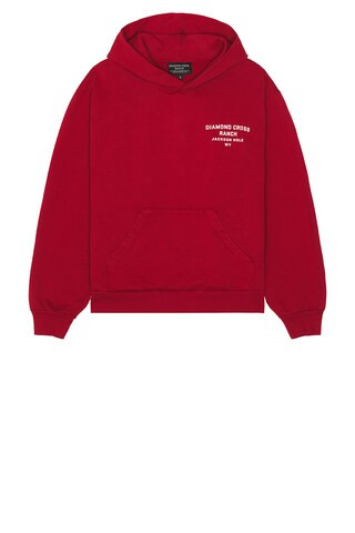 Brand Hoodie in Red | Revolve Clothing (Global)