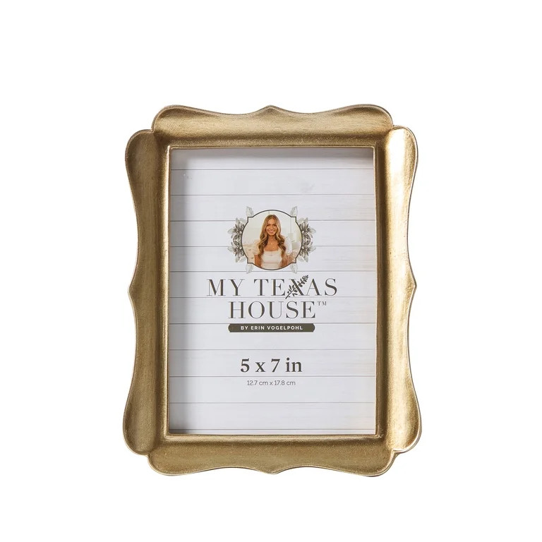 My Texas House 5" x 7" Brass Tabletop Picture Frame | Walmart (US)