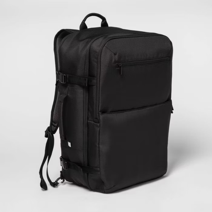 Large Convertible Travel Backpack Black - Made By Design™ | Target