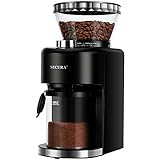 Secura Conical Burr Coffee Grinder, Adjustable Burr Mill with 35 Grind Settings, Electric Coffee Bea | Amazon (US)