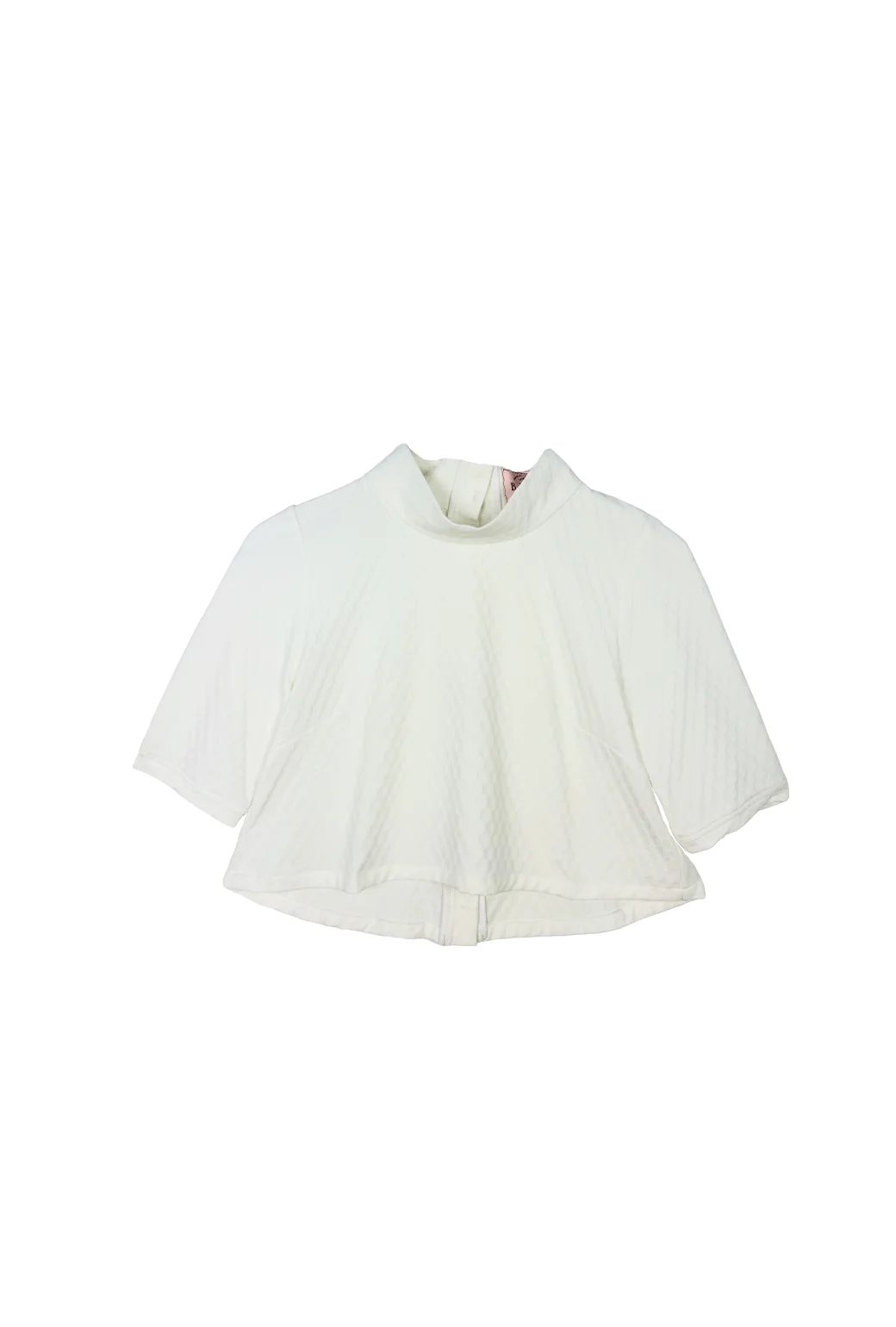 Buru x Kelly Golightly Twiggy Top - White Knit Jacquard | Shop BURU