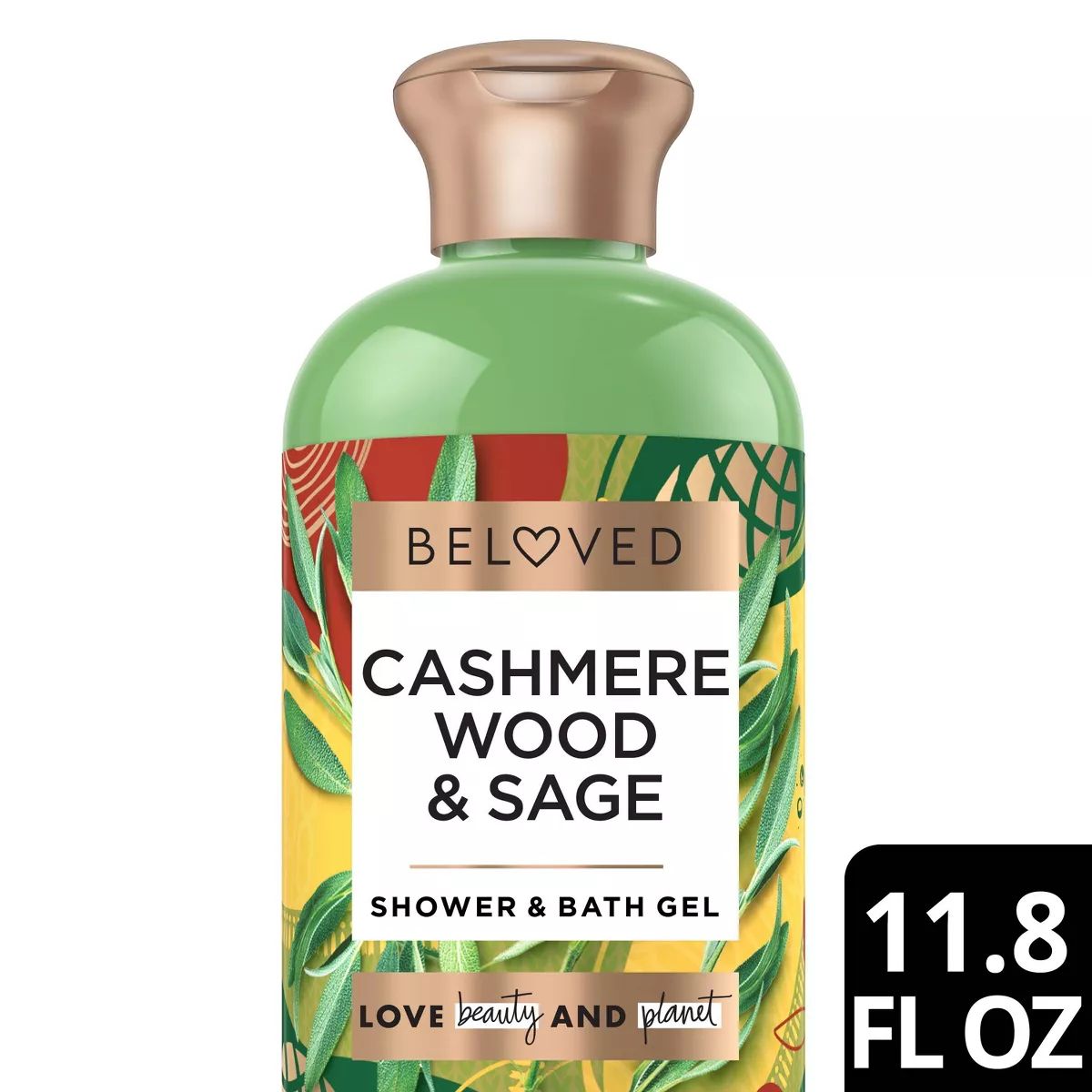 Beloved Cashmere Wood and Sage Shower and Bath Gel - 11.8 fl oz | Target