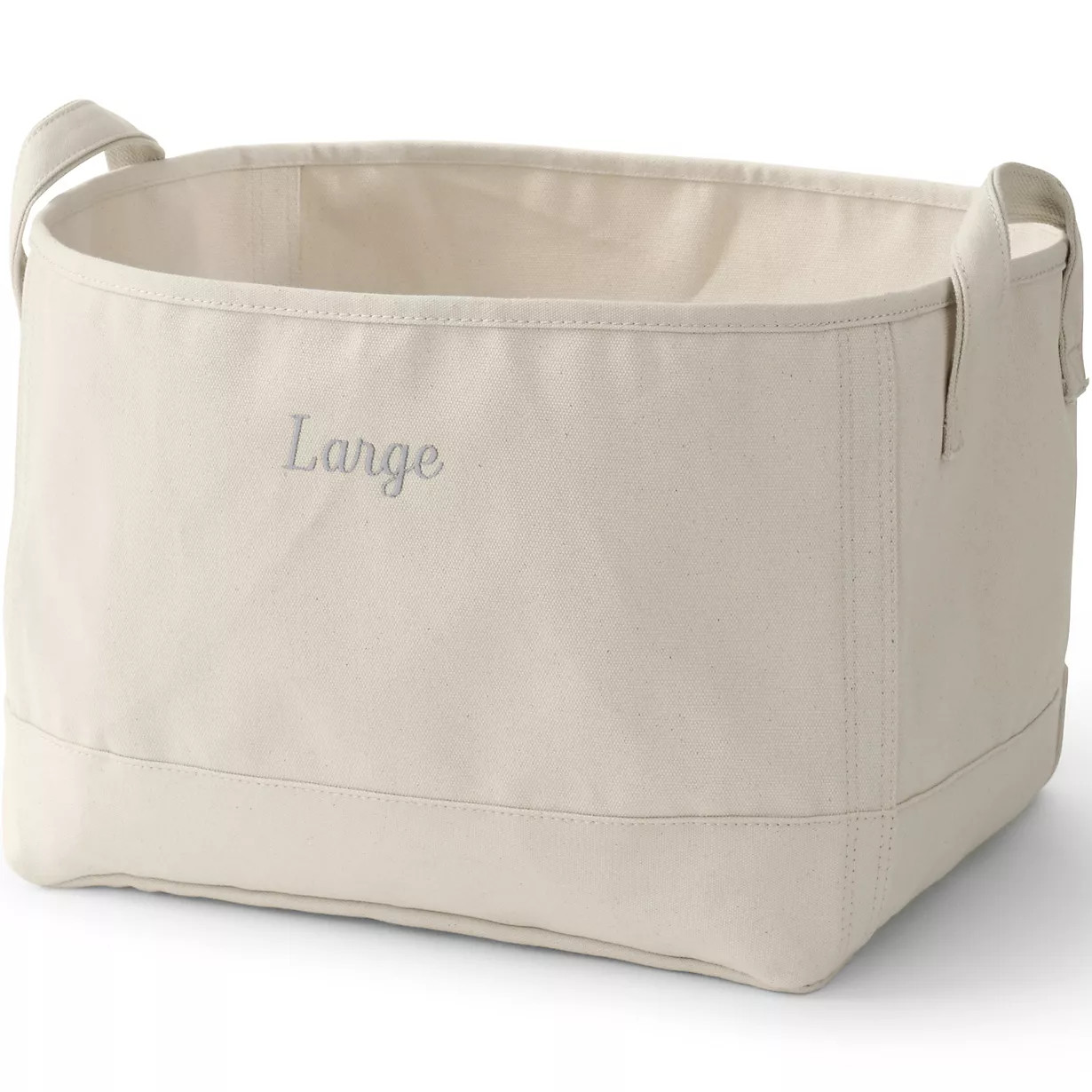 Small Canvas Storage Tote | Lands' End (US)