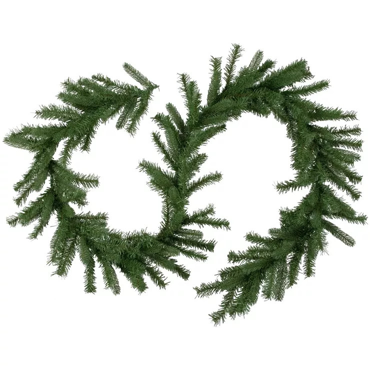 Northlight 9' x 10" Green Sierra Noble Fir Artificial Christmas Garland, Unlit | Target