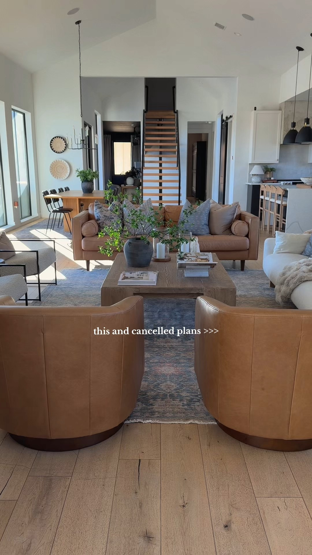 Spring in our living room is all about lightening things up while keeping the warmth we love. The Moro couch from Castlery in cream fabric keeps the space feeling bright and airy, and the Bennett leather swivel chairs add that rich contrast and cozy texture. I layered everything over the Loloi Molly Ocean rug for softness and subtle pattern, then kept the styling simple with neutral pillows, vases, and coffee table decor.

This space opens right out to the pool, so I love that it feels fresh and relaxed but still elevated. It’s the perfect balance of modern, warm, and livable for the new season.

spring living room decor, neutral living room, cream sectional sofa, leather accent chairs, Loloi Molly Ocean rug, modern organic home, layered living room styling, cozy seating area, open concept living room, warm neutral interiors, family friendly living room, spring home refresh 

#LTKHome #LTKdayinmylife #LTKSaleAlert