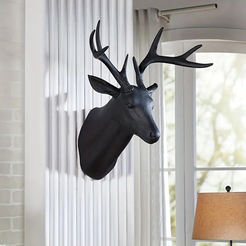 Large Wall Charmers Large Faux Deer Head Rustic Wall Decor - Temu | Temu Affiliate Program