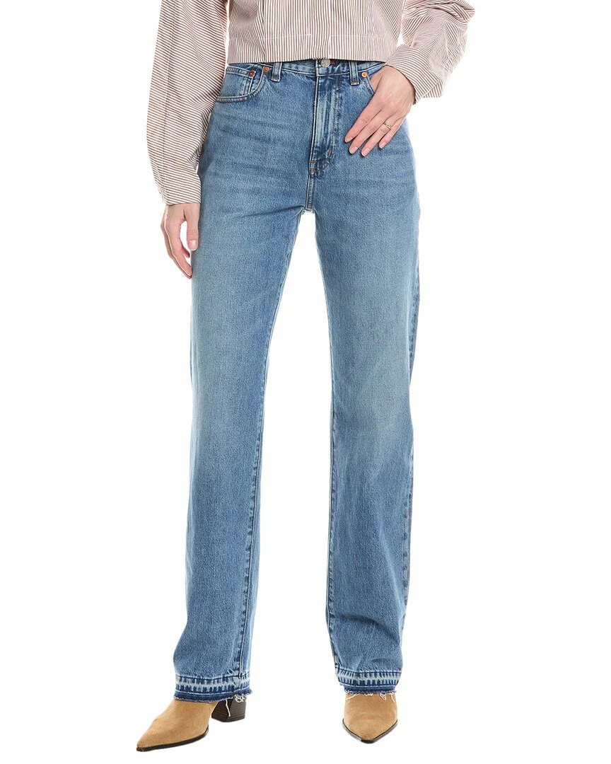 Madewell The Rail Reston Wash Straight Jean | Shop Simon