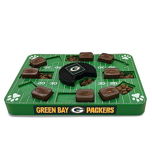 Pets First NFL Green Bay Packers Puzzle Toy - Interactive Dog Puzzle Treat Toy | Amazon (US)