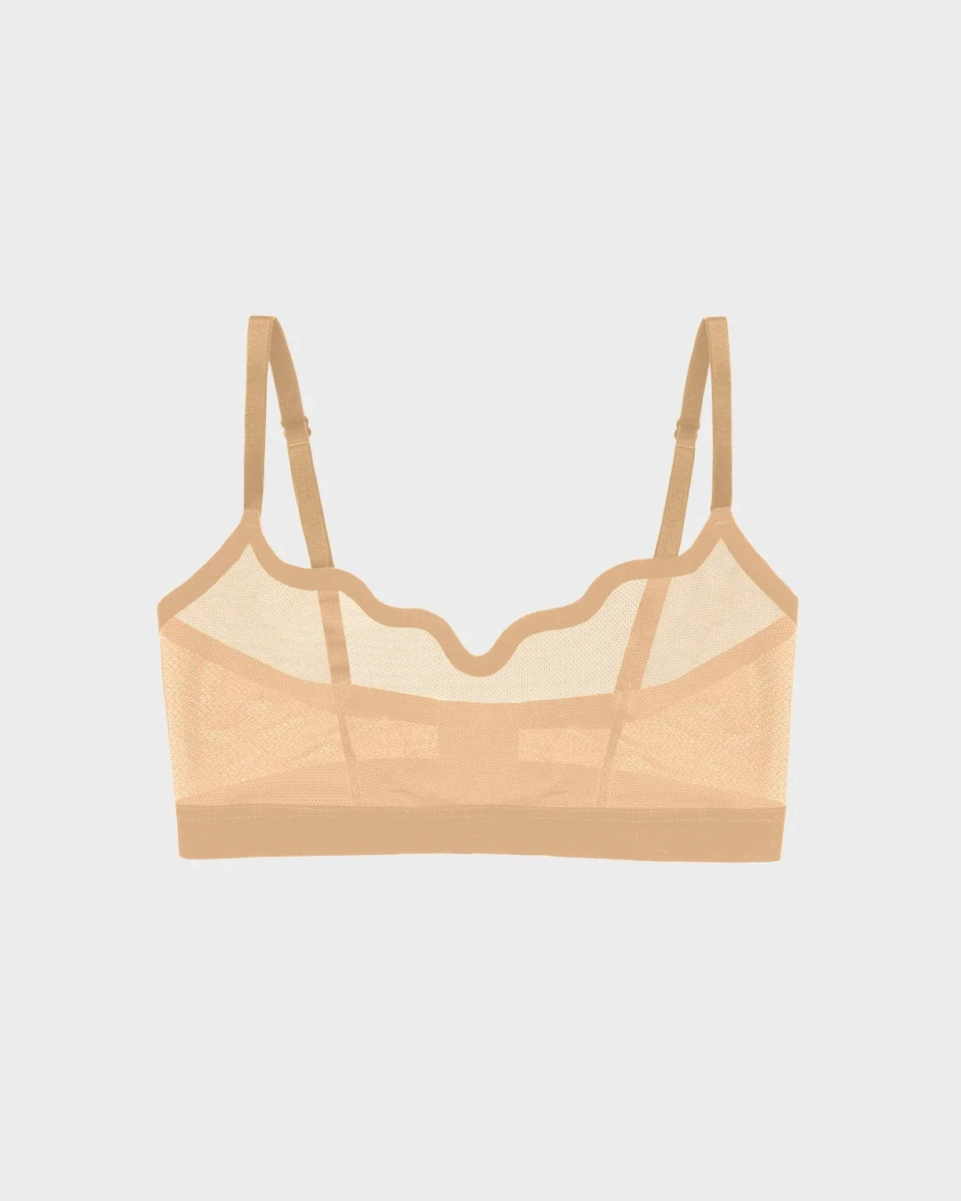 Cookie Dough Sheer Bralette \u2013 Seamless, No Wire | EBY (US)