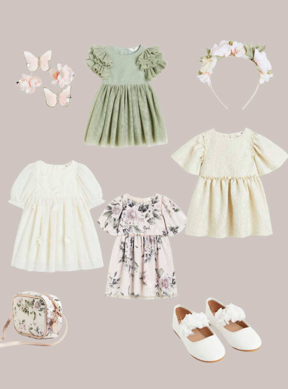 Spring occasion wear for girls under $40! Spring dresses shoes flower headband purses bag 

#LTKSeasonal #LTKkids #LTKunder50