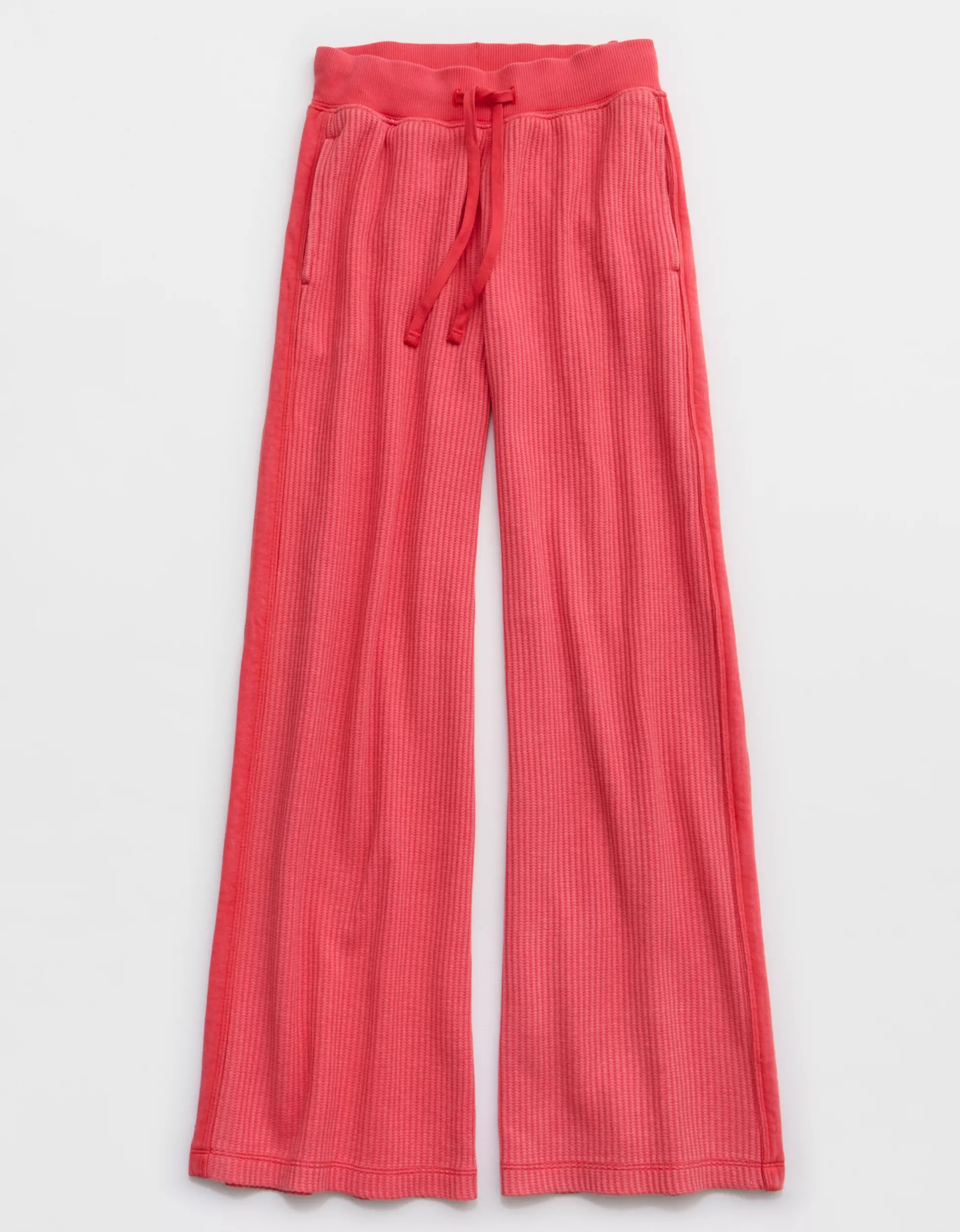 Aerie Essential Waffle Trouser | American Eagle Outfitters (US & CA)