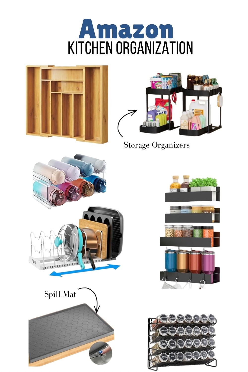 Your kitchen doesn’t need a renovation just a few smart swaps. 🍳✨ These budget-friendly organization finds will clean up your cabinets, fridge, drawers, and sink without breaking the bank.

#LTKHome #LTKfoodie