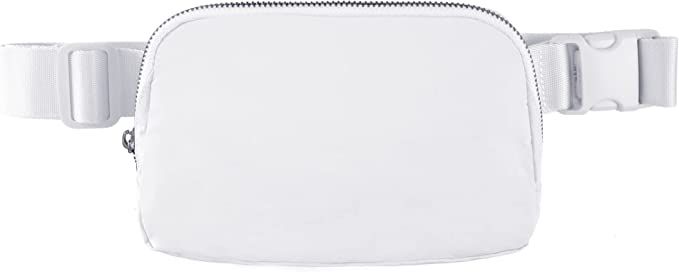 Leotruny Unisex Mini Belt Bag with Adjustable Strap Crossbody Waist Bag for Workout Shopping Trav... | Amazon (US)