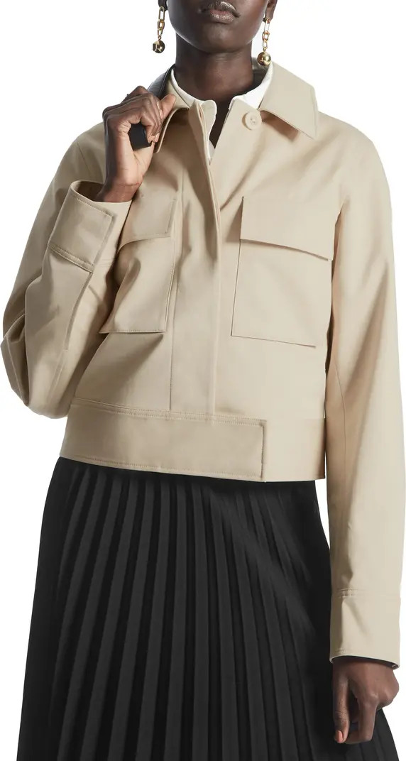 COS Crop Cargo Jacket | Nordstrom | Nordstrom