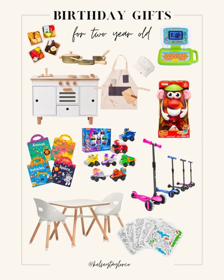 Birthday gift ideas for two year old / toddler birthday gifts / toddler boy / toddler girl 

#LTKkids #LTKGiftGuide #LTKfamily