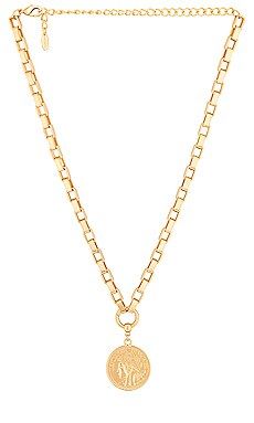 Ettika Coin Necklace in Gold from Revolve.com | Revolve Clothing (Global)