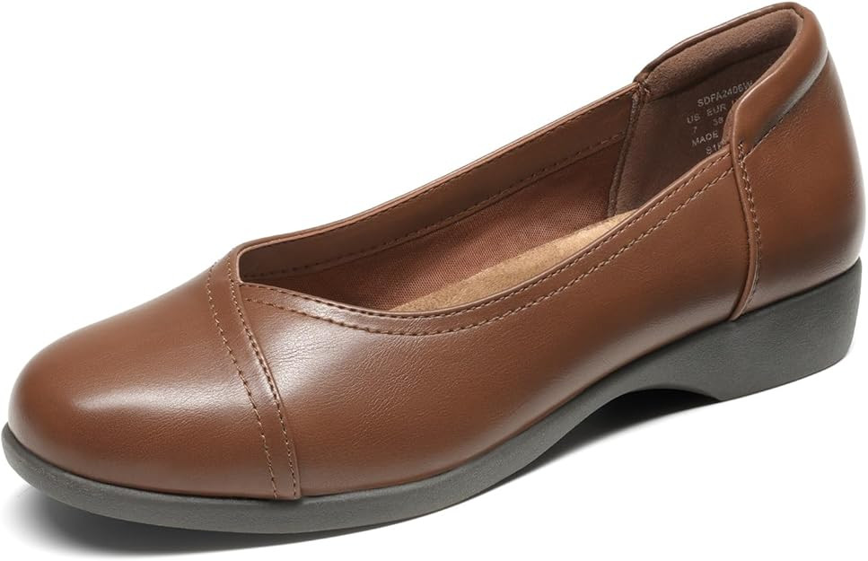 DREAM PAIRS Women's Sdfa2406w Ballet Flats | Amazon (US)