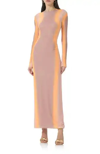 AFRM Desiree Asymmetric Ruffle Maxi Dress | Nordstrom | Nordstrom