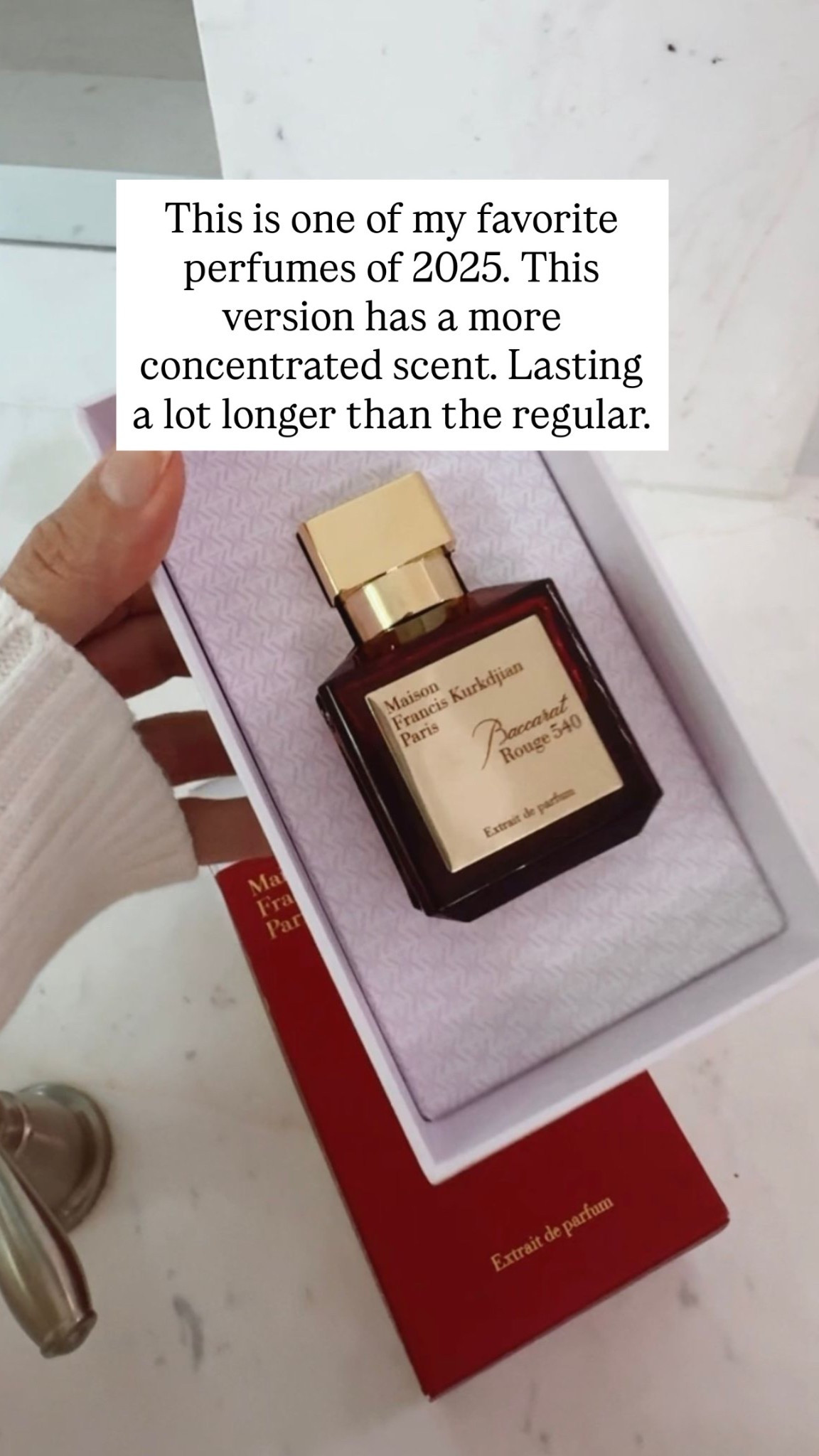 My favorite and most complimented perfume of all time, Baccarat, is worth every penny! This one lasts longer, and it's more concentrated than the original.
15% off almost all Beauty, online only. Ends 12/20
@bloomingdales, #bloomingdales, #bloomiespartner and #ad


#LTKBeauty #LTKHoliday #LTKGiftGuide