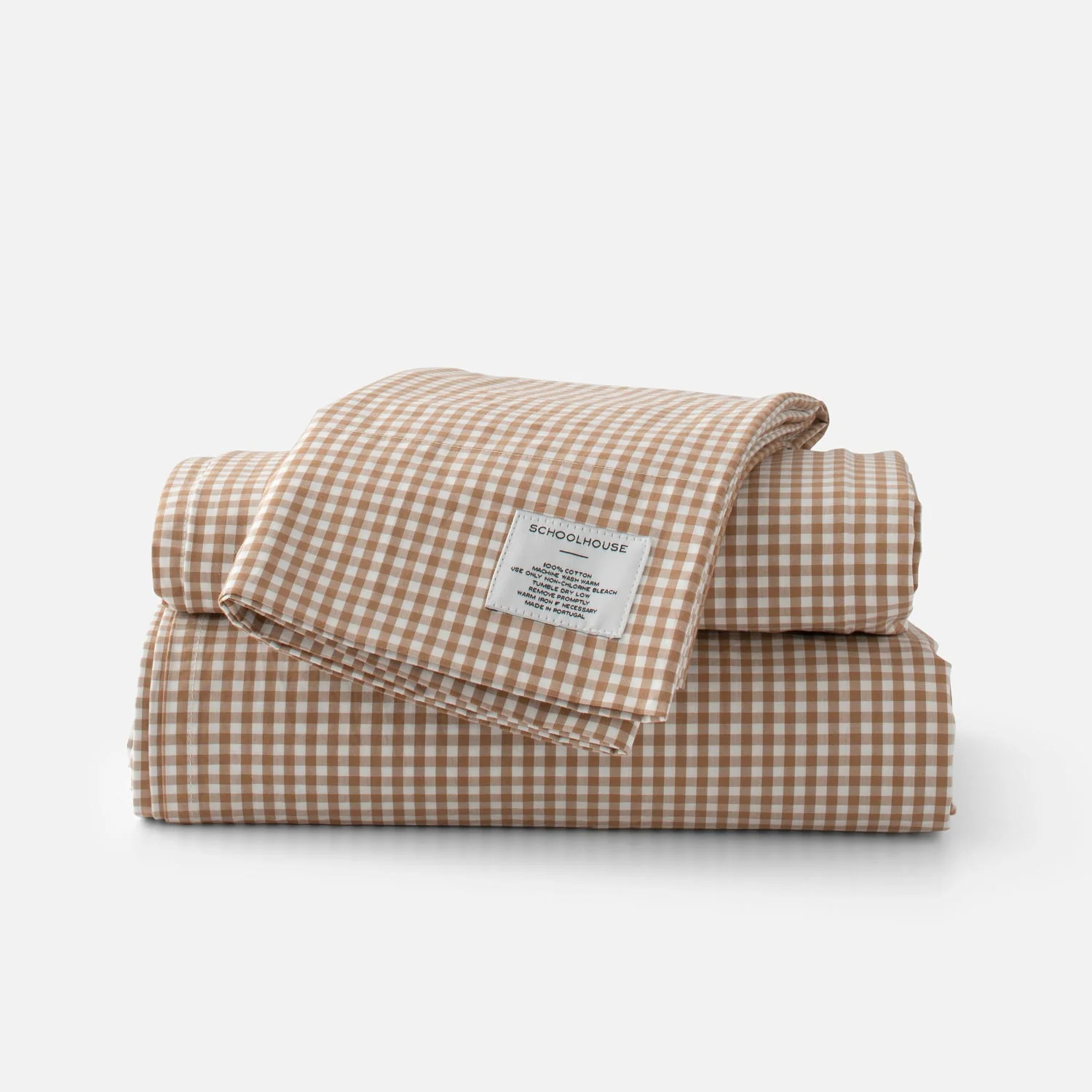 Gingham Percale Sheet Set | Schoolhouse